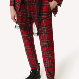 Pantaloni Tartan Red Valentino